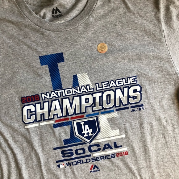 Los Angeles Dodgers National League Champions T XL - Picture 2 of 2